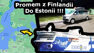 Droga przez Estonię, Łotwę i Litwę !!! - Powrót z Nordkappu do Domu! Prom z Helsinek do Talina (790)