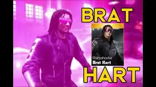 How to get BRET HART in wwe immortals(All moves)