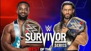 Roman reigns vs bige full match surviver series 2021