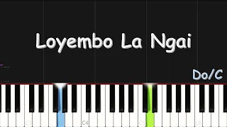 Gael Music - Loyembo La Ngai | EASY PIANO TUTORIAL BY Extreme Midi