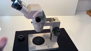 Olympus SZ40 Stereo Microscope 6.7x - 80x with Stand