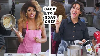 Shangela Tries to Keep Up with a Professional Chef | Back-to-Back Chef | Bon Appétit