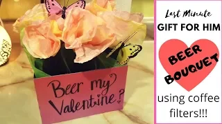 LAST MINUTE GIFT FOR HIM | BEER BOUQUET |