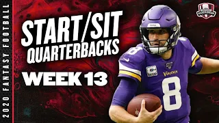 2020 Fantasy Football Advice - Week 13 Quarterbacks - Start or Sit? Every Match Up