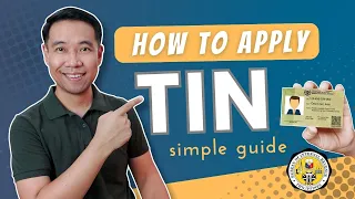 How to Apply for BIR TIN ID in 2024 | PAANO KUMUHA NG TIN ID