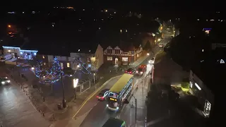 Drone Flight 22nd Dec 2023 Dalton in Furness Christmas Lights