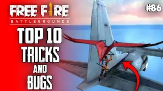 Top 10 New Tricks In Free Fire | New Bug/Glitches In Garena Free Fire #86