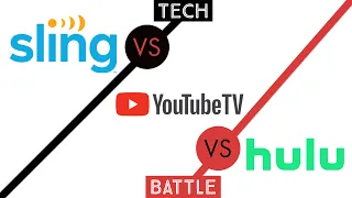 Sling TV VS YouTube TV VS Hulu + LIVE TV