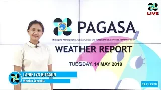 Public Weather Forecast Issued at 4:00 AM May 14, 2019