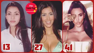 Kim Kardashian | Transformation From 1 To 41 Years Old