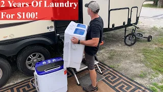 Best Mini Washer For RV Living | Mini Portable Washer Review