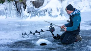 Fishing The FROZEN Tundra For A Legendary Fish!