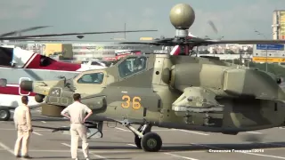 МИ-28"36"МИ-38-2 38011 МИ-8 70934 Улетают с HeliRussia 2014