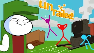 Its TheOdd1sOut The SECRET TROLL!?! | Unrailed