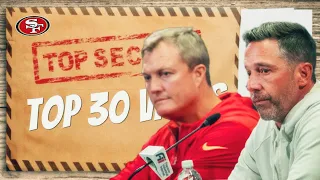 Revealing 49ers SECRET Top 30 prospects visits prior to NFL Draft 🤫