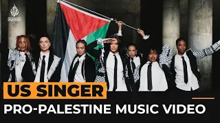 Singer Kehlani’s stand for Palestine in new music video | Al Jazeera Newsfeed