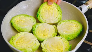 Cabbage with chickpeas is better than meat! Simple, easy and delicious cabbage recipe!