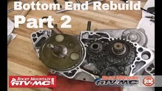 Motorcycle Bottom End Rebuild | Part 2 of 3: Crank & Bearings