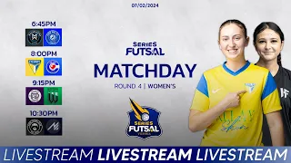 Series Futsal Victoria, Womens, 2024/1, Round 4 | Full Livestream