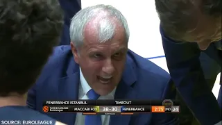 Video Compilation of Basketball Timeouts from enraged Balkan coaches | Euroleague