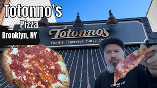 Pizza review: TOTONNO'S (Brooklyn, NY) one of the original pizzerias in the U.S.