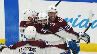 Colorado Avalanche Stanley Cup Champions vs Lightning | Winning Moment & Full Celebration | 21-22