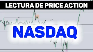 APRENDE PRICE ACTION - LECTURA NASDAQ NQ - #ict #smc #trading #priceaction