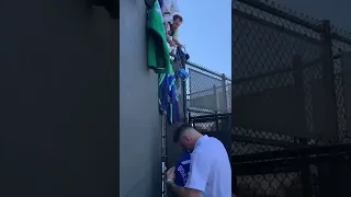 Luka Doncic at Dirk Nowitzki celebrity tennis charity event-2022
