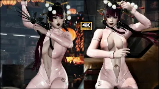 DOA 6 Nyotengu Pink Secret Agent Costume mod 4K