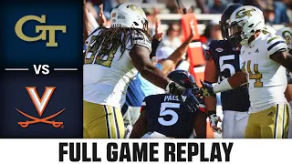 Georgia Tech vs. Virginia Full Game Replay | 2023 ACC Football