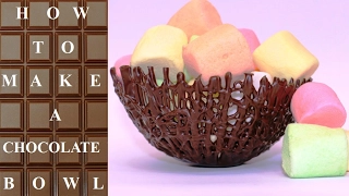 How To Make CHOCOLATE Basket BOWLS | Chocolate Hacks by Cakes StepbyStep