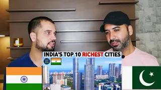 Top 10 Richest Cities In India | By GDP PPP | pakistani reaction | honesto reactions