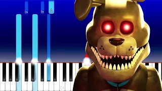 FNAF - FETCH SONG  - Dawko DHeusta (Piano Tutorial)