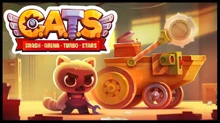 CATS: Crash Arena Turbo Stars Gameplay - Build & Battle Robots! Battle Bots! (iOS, Android)
