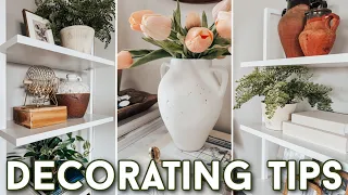 HOME DECORATING TIPS | FINDING HIGH END DUPES ON A BUDGET AT HOMEGOODS | HOW TO STYLE HOME DECOR