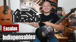 5 escalas indispensables y como estudiarlas en la guitarra