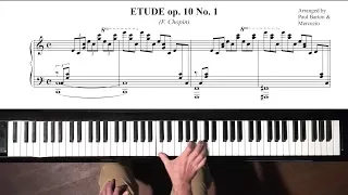 Chopin Etude Op.10 No.1 TUTORIAL Part 1 - P. Barton FEURICH piano