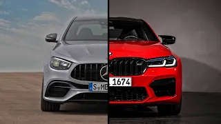 BMW M5 VS Mercedes AMG GT63s