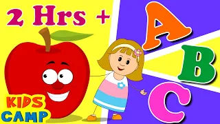 ABC SONG | A For Apple + More Sing Along Kids & Baby Songs by @kidscamp