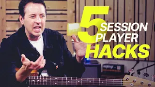 5 Things EVERY Studio Bassist Should Know (w/Sean Hurley).