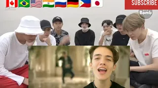 BTS reacts to Now United Chained up