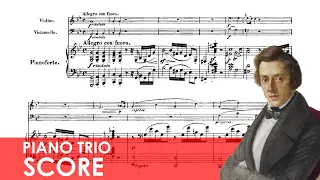 CHOPIN Piano Trio in G minor (Op. 8) Score