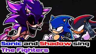 Sonic and Shadow sing The Fighters - Friday Night Funkin