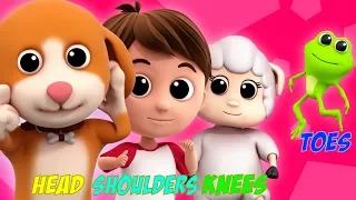 Head Shoulders Knees And Toes | Nursery Rhymes Songs | Video For Kids And Toddler