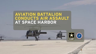 Air Assault Training at Space Harbor