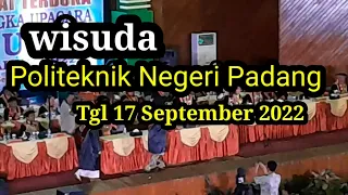 Wisuda  Politeknik Negeri Padang