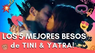 ❤ Los 5 mejores besos de Tini & Sebastián Yatra 😍🔥😱 #Sebastini #Yatrini