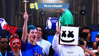 NINJA & MARSHMELLO WINS $1,000,000 FORTNITE E3 TOURNAMENT "THE LAST BATTLE ROYALE"