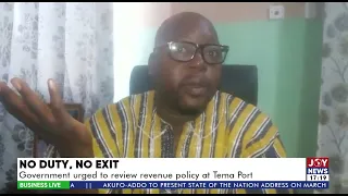 Government urged to review revenue policy at Tema Port - Business Live on Joy News (29-3-22)