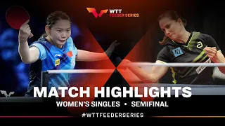 He Zhuojia vs Sabine Winter | WS-SF | WTT Feeder Düsseldorf III 2023